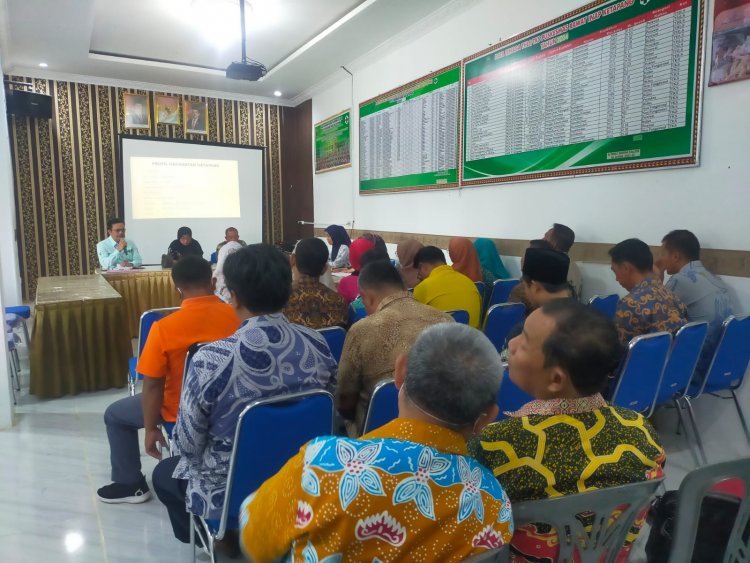 UPTD PKM RI Ketapang gelar Kegiatan Lokakarya Mini Lintas sektoral.
